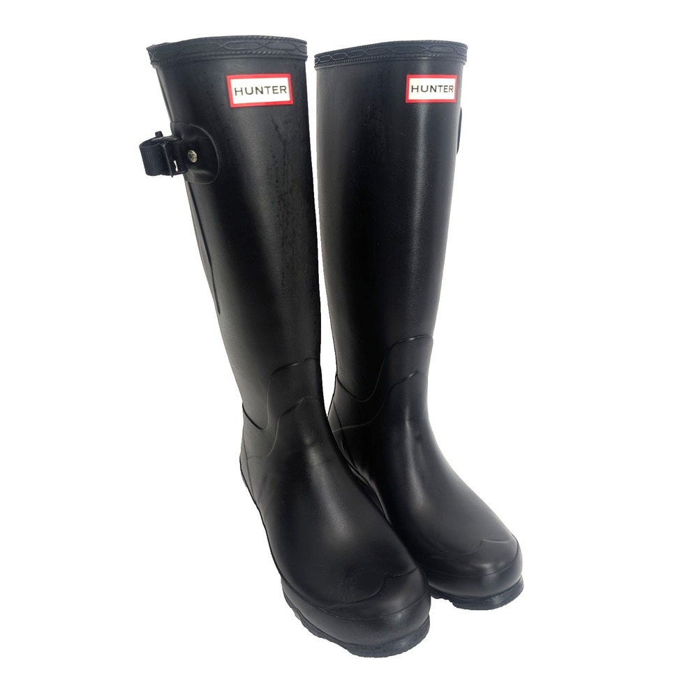 Hunter Men's Original Rubber Rain Boot - Size 10 US -  in Classic Black